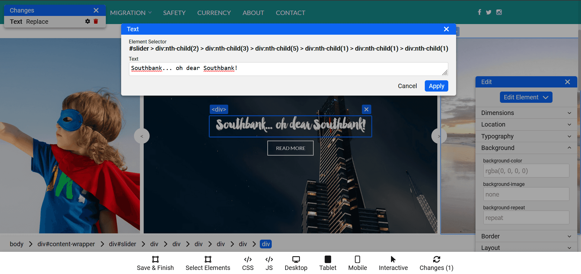 AB Testing Configuration